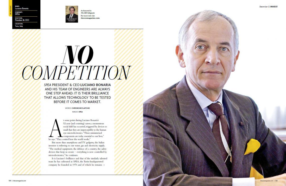 SPEA - Luciano Bonaria - CEO Magazine - Interview